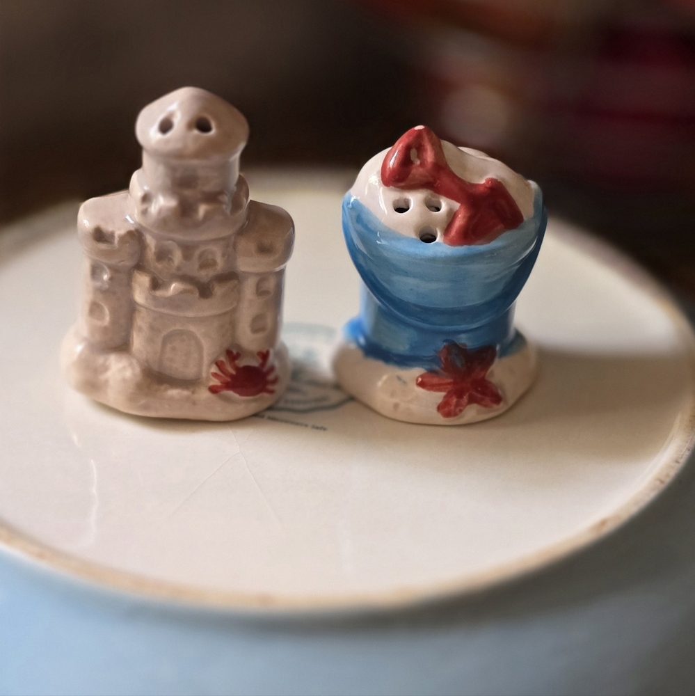 Beach Themed Salt and Pepper Shakers